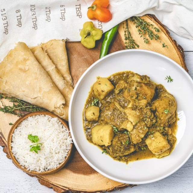 Curry Chicken.