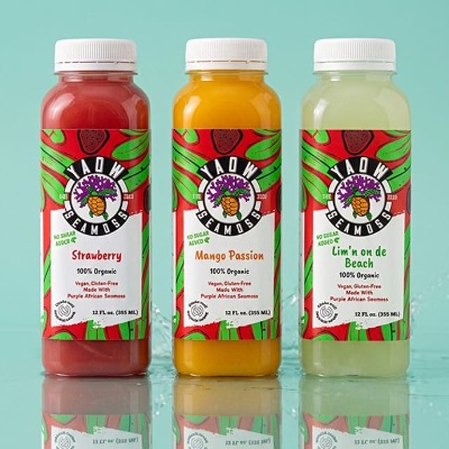 Seamoss Juices.