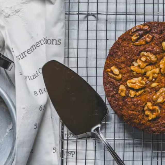 9" Vegan Carrot Cake.
