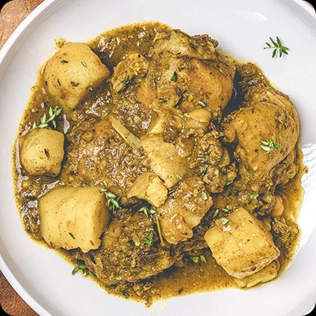 Curry Chicken a La Carte.