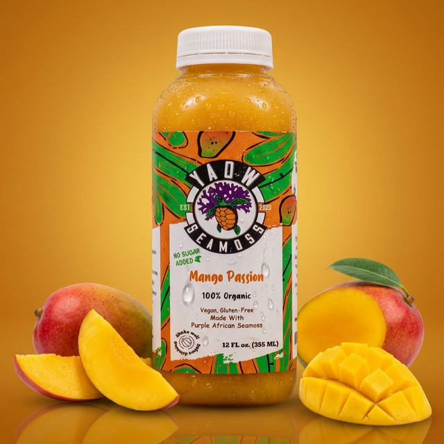 Mango Passion Seamoss (Juice).