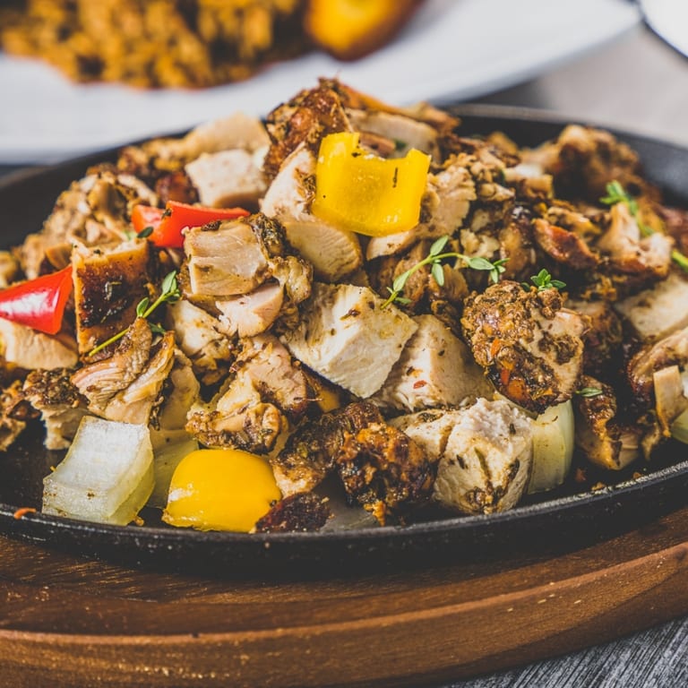 Authentic Jerk Chicken and Caribbean Flavors