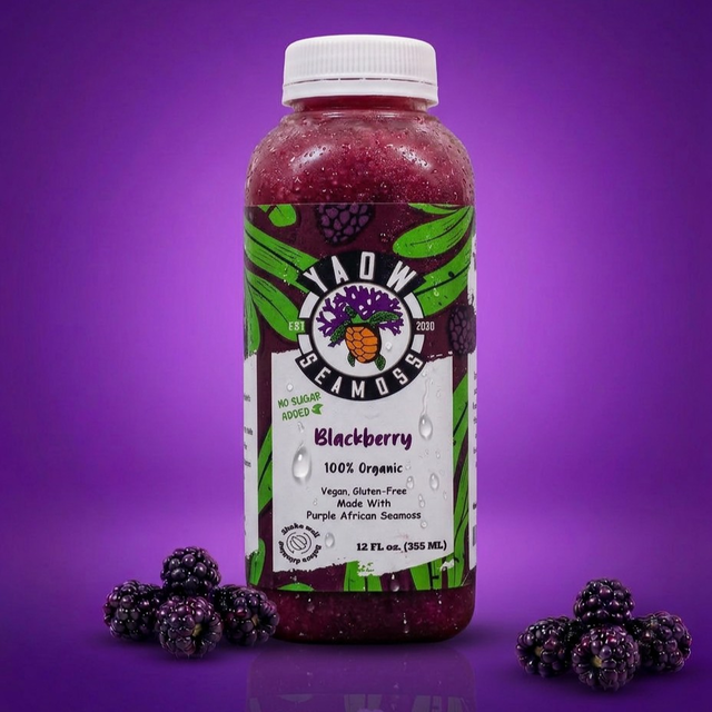 Blackberry Seamoss (Juice).